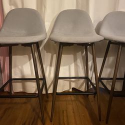 3 height Counter barstools 