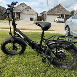 Gotrax F3 Fat Tire Folding E-Bike 2.0 28MPH speed