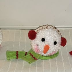 Snowmen Holiday/Christmas Home Décor (3-piece set)