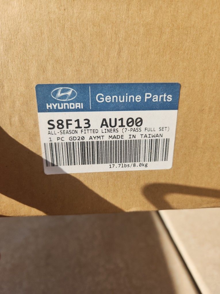 Hyundai NEW OEM Floor Mats