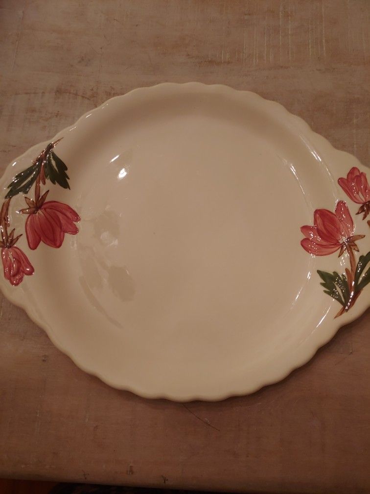 Vintage Canonsburg Pottery Platter