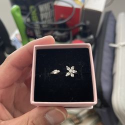 Pandora Ring : Sparkling Herbarium Cluster Open Ring