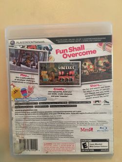 Sony PlayStation ps3 little big planet