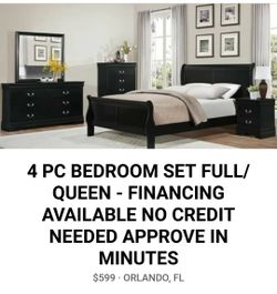 2147BK 4PC Bedroom Set - We Finance We Deliver