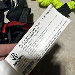 Full Body Harness. 2 Setups