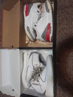 Jordan 2 cement & jordan 3 katrina