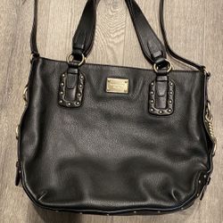 Leather Michael Kors Purse  W/ Gold Hardware