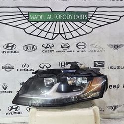 2008-2011 AUDI A4 HALOGEN HEADLIGHT OEM- LEFT DRIVER SIDE 