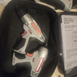  Craftsman 12 Volt Drill and Impact 
