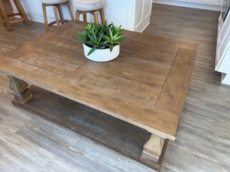 Large Rustic Farmhouse Coffee Table