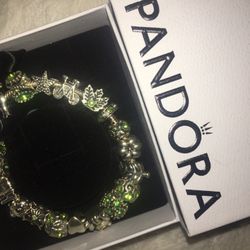 Green Pandora Bracelet 