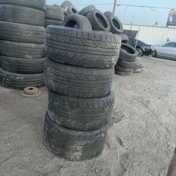 Staggered Set  255/40/17 & 285/40/17 For Cars In Good Condition