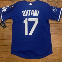 Blue Los Angeles Dodgers Shohei Ohtani Jerse