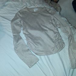 Girls Abercrombie Light Long Sleev Blouse