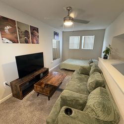 Modern Wood TV Stand / Media Console