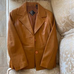 Genuine Leather Jacket Size M