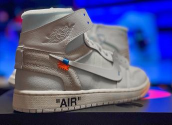 Jordan 1 high Virgil Abloh Brand New DS sz 9