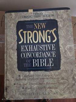 Strongs Concordance of The BIBLE