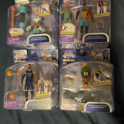 Space Jam a New Legacy Figures Complete Set