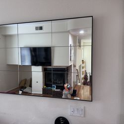Large Modern Wall Mirror – 53” x 35.25”