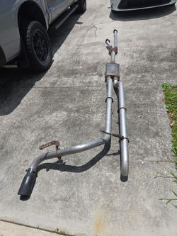 2007-13 Toyota Tundra complete exhaust system (installed)