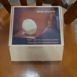 Alarm Clock Radio With Sunrise Wake Up Light
