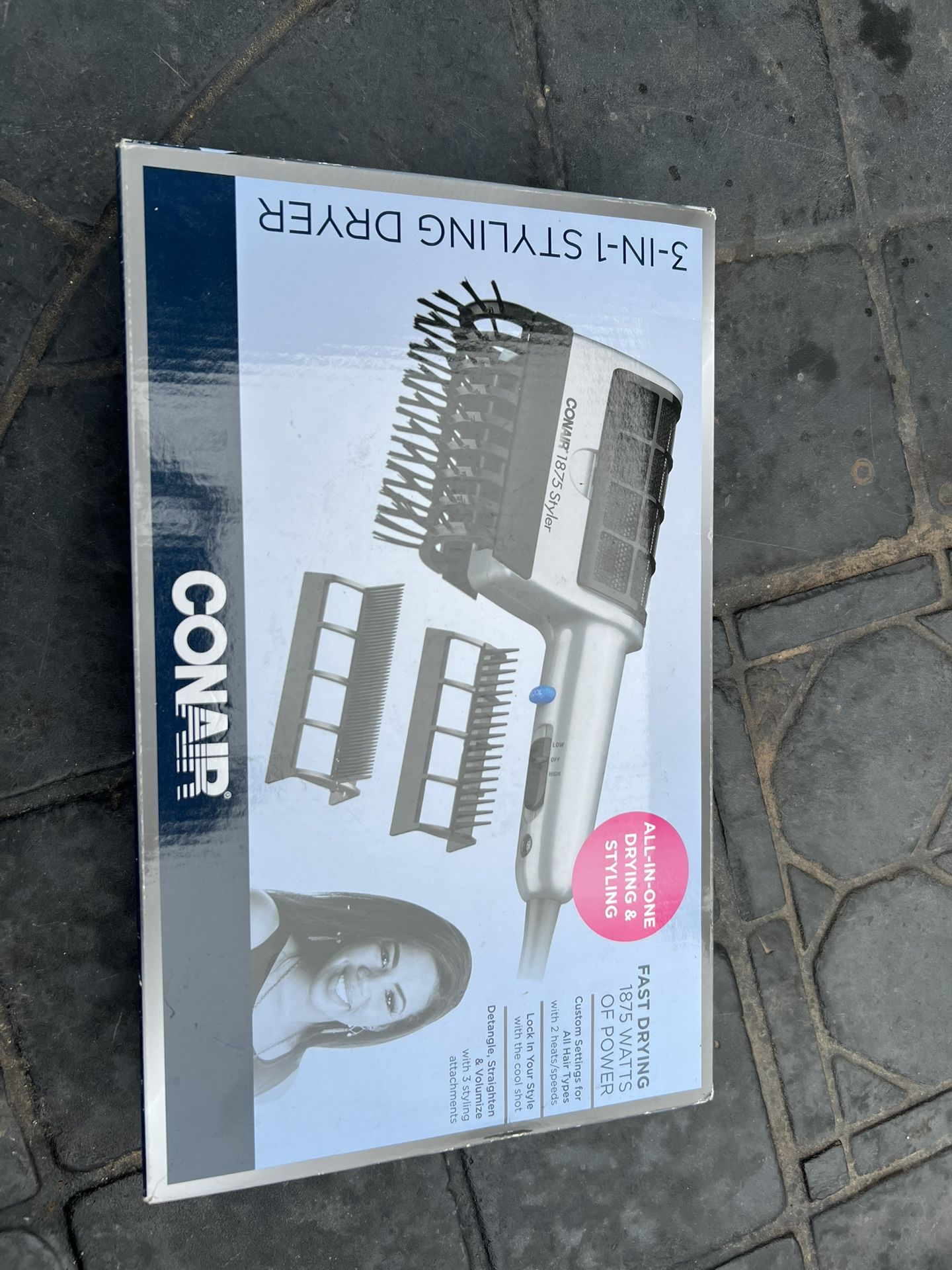 3-In-1 Styling hairdryer