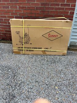 Exercise bike new in box