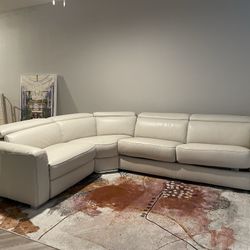 Over Sized Leather Sectional Sofa Sleeper