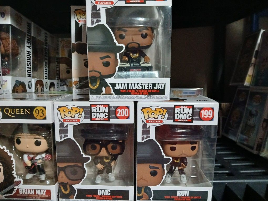 Brand New Run Dmc Funko Pop Set