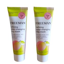 2 Freeman Refining Color Changing Clay Mask