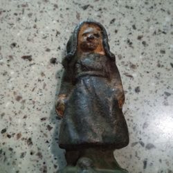 Vintage Girl Figurine. Heavy. $5.00 OBO 