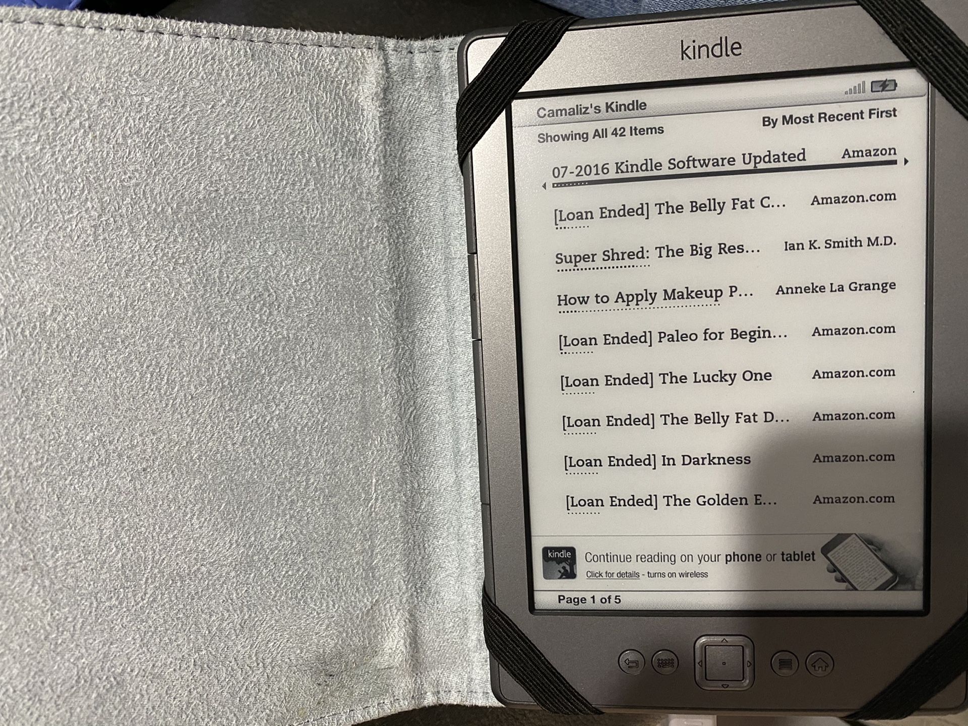 Kindle reader-first edition