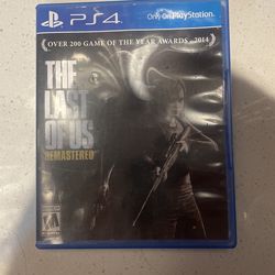 The Last Of Us Remaster For Ps4