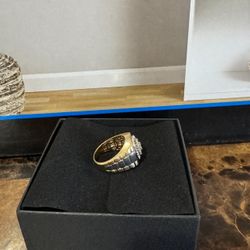 10K natural Diamond Ring 
