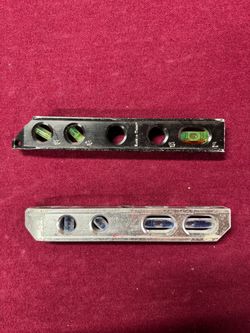 Rack-A-Tiers Multi-Angle Torpedo Level Lot of 2