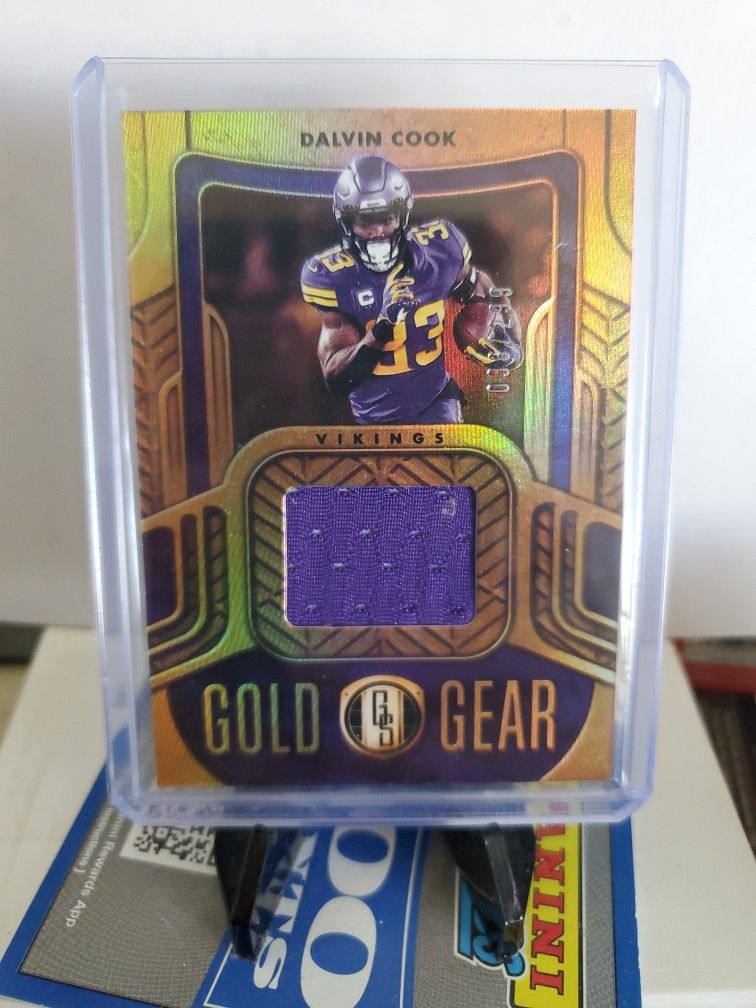 Vikings Dalvin Cook Jersey Card