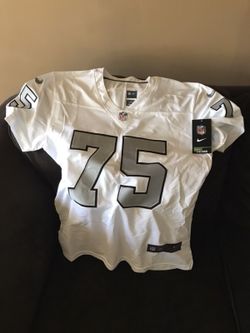 Raiders throw back jersey
