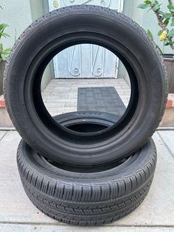 Pair (2) 235/55R19 Yokohama YK-CTX SUV Tires