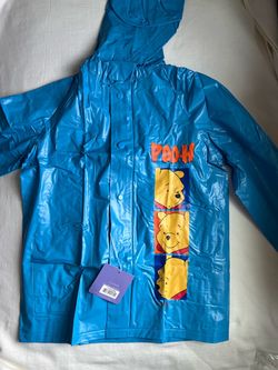 Winnie the Pooh Poncho  Y2K Deadstock