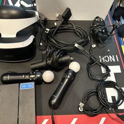 Ps4 VR System With Controllers
