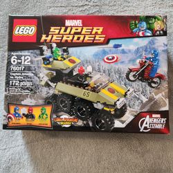 New Lego Marvel Super Heroes Avengers Captain America vs. Hydra Sealed Set 76017