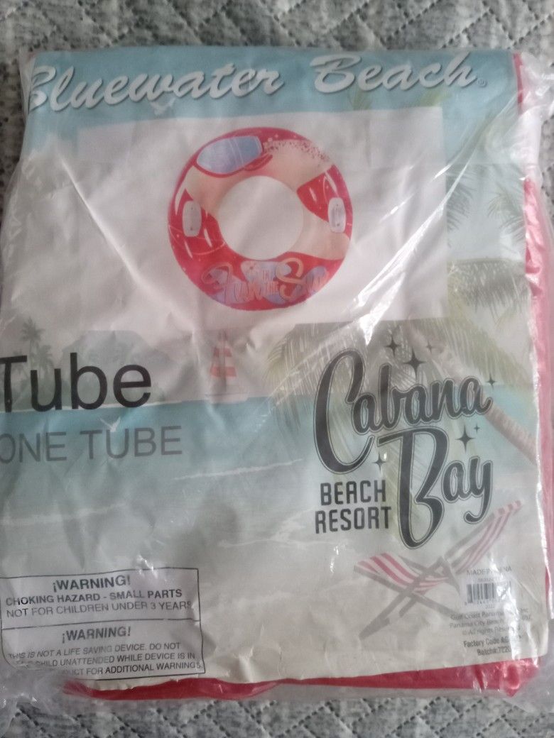 Brand New Blue Water Beach Tube