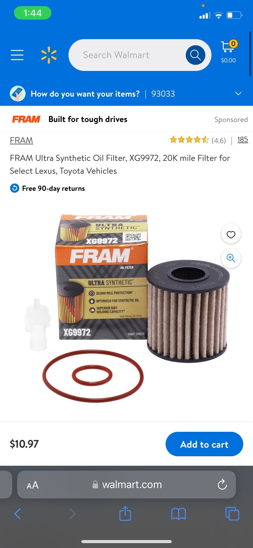 Oil filter