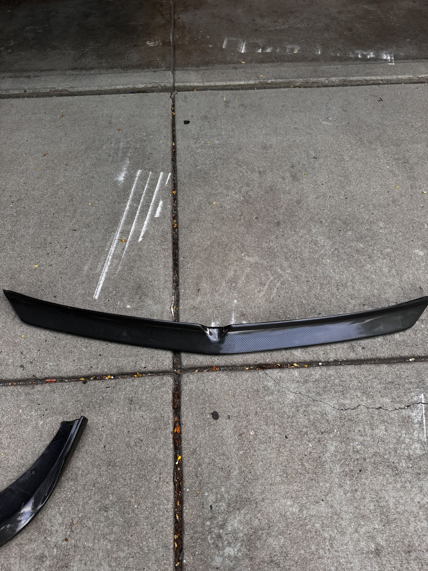 Mercedes W212 Carbon Fiber Rear Spoiler