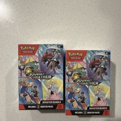 Pokémon : Scarlet & Violet Journey Together Booster Bundle Box 2x Sealed