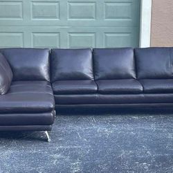 Couch/Sofa Sectional - Leather - Delivery Available 🚛