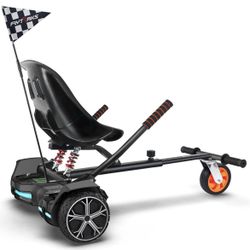 Hoverboard Go Kart Attachment + FREE Hyper Go-Go Hoverboard (Needs Battery) – $75