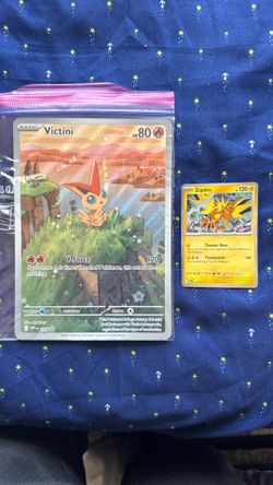 Pokemon Card Jumbo Oversized Victini Promo Card
