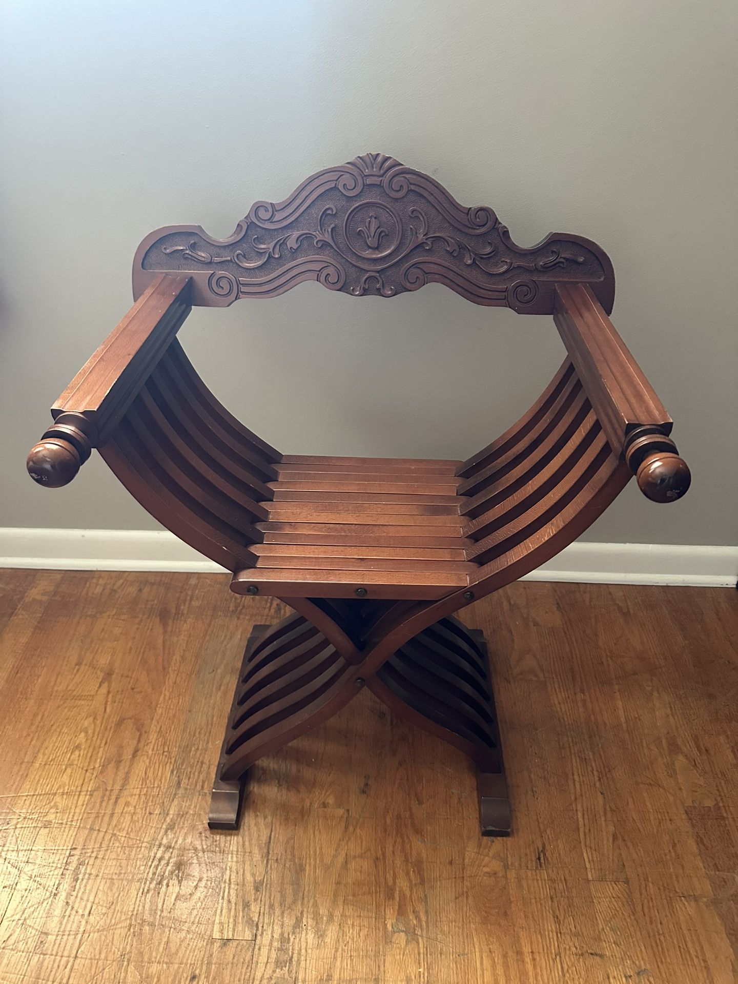 antique wooden chair